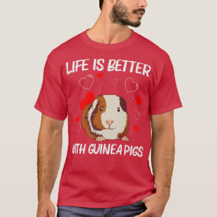 Cute Guinea Pig Design For Men Women Guinea Pig Ro T-Shirt