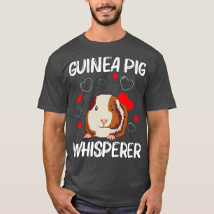 Cute Guinea Pig Design For Men Women Guinea Pig Ro T-Shirt