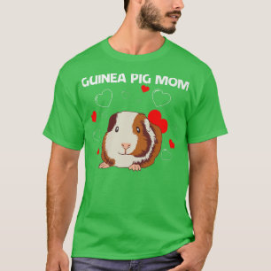 Cute Guinea Pig Design For Mum Women Guinea Pig Ro T-Shirt