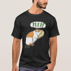 Cute Guinea Pig Dreaming About Food     Guinea Pig T-Shirt
