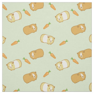 Cute Guinea Pig Fabric