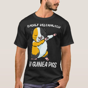 Cute Guinea Pig For Men Women Pet Animal Breed T-Shirt