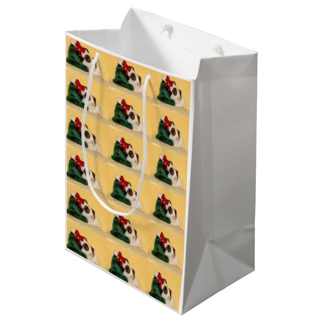 Cute Guinea Pig Gift Bag (Front Angled)