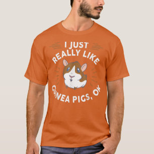 Cute Guinea Pig guinea pig lover owner T-Shirt
