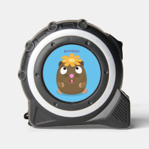 Cute guinea pig happy cartoon illustration 1