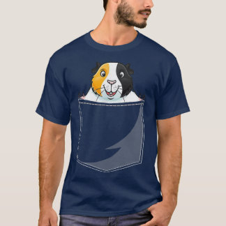 Cute Guinea Pig in Your Pocket T-Shirt