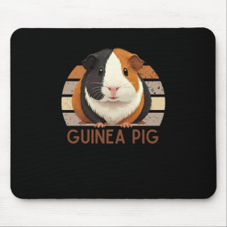 Cute Guinea Pig Sticker Mouse Mat