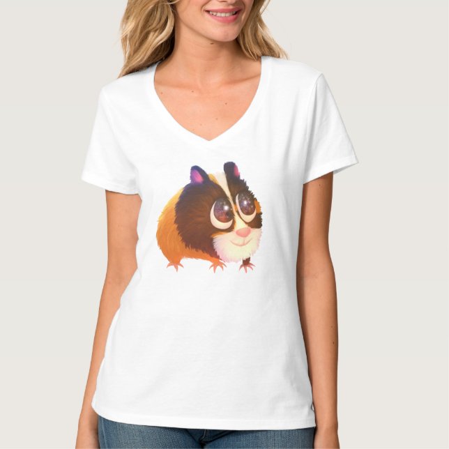 Cute Guinea pig T-Shirt (Front)