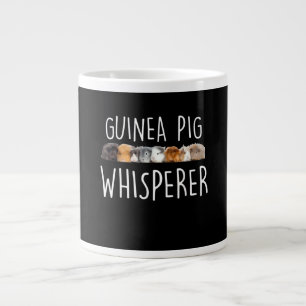 Cute Guinea Pig Whisperer Animal Lover Gift Large Coffee Mug