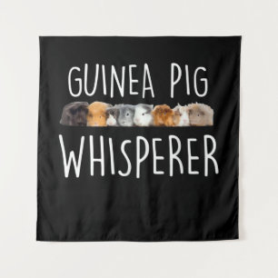 Cute Guinea Pig Whisperer Animal Lover Gift Tapestry
