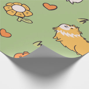 Cute Guinea Pig Wrapping Paper