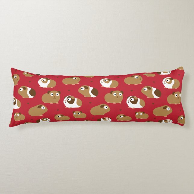 Cute guinea pigs Body Pillow (Front)