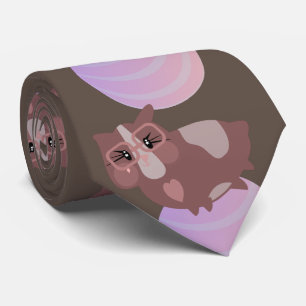 Cute Guinea Pigs Exercising Tie