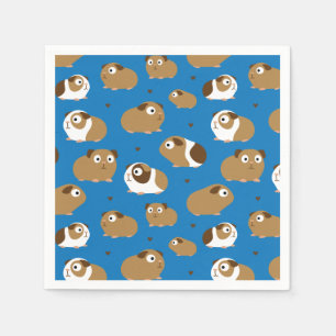 Cute Guinea Pigs Napkins