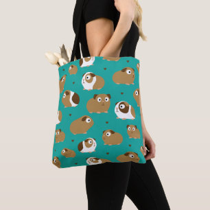 Cute Guinea Pigs Tote Bag