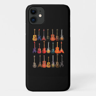 Cute Guitar Rock And Roll Musical Instruments Gift iPhone 11 Case
