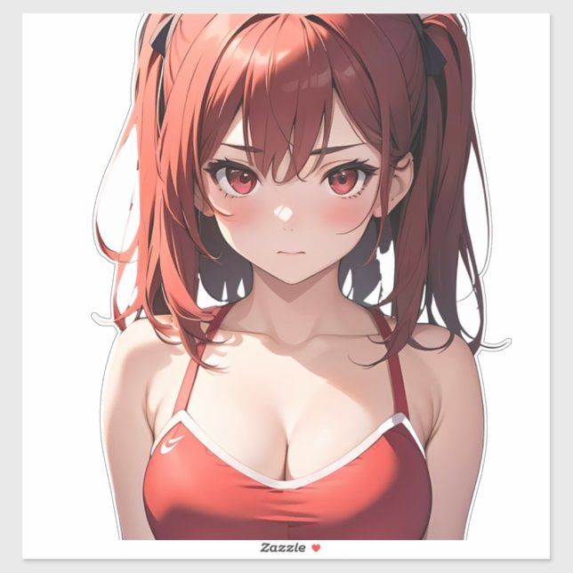 Cute Gym Anime Girl, Yasutake Kohaku (Sheet)