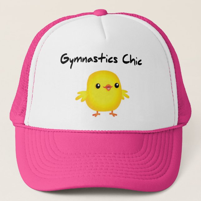 Cute Gymnastics Chic Hat for Gymnasts (Front)