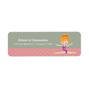 Cute gymnastics girl