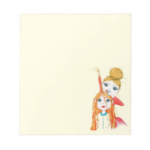 Cute Haircut Hairdresser Notepad