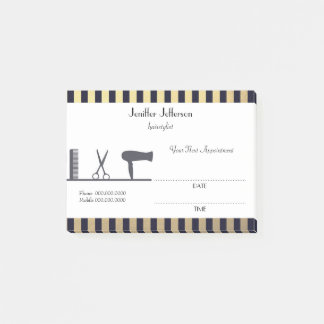 Cute Hairdresser Appointment Post-it® Notes