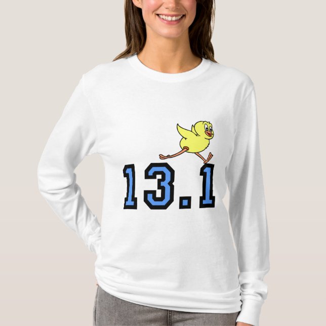 Cute half marathon T-Shirt (Front)