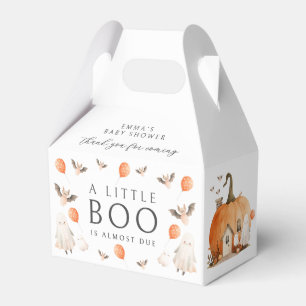 Cute Halloween A Little Boo Baby Shower Favour Box