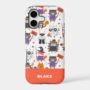 Cute Halloween Animals Personalised