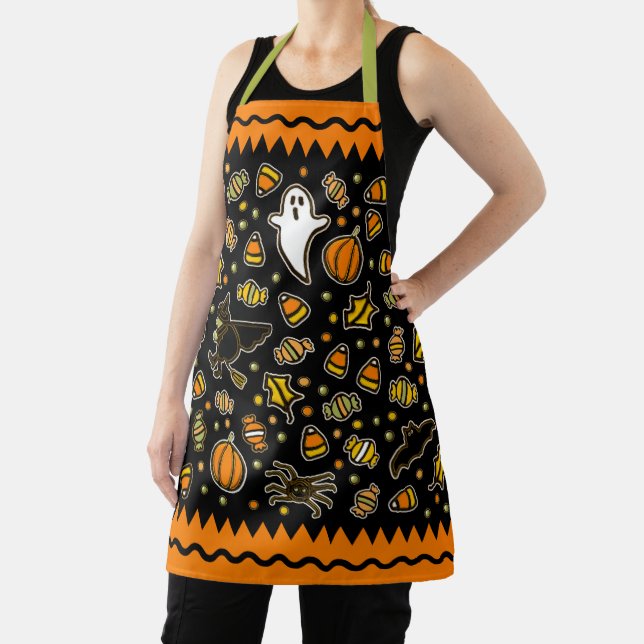 Cute Halloween Apron (Insitu)