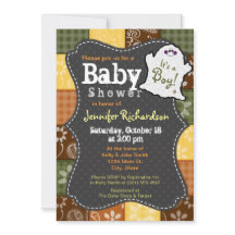 Cute Halloween, Autumn, Baby Shower Invitation