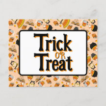 Cute Halloween Baking themed card