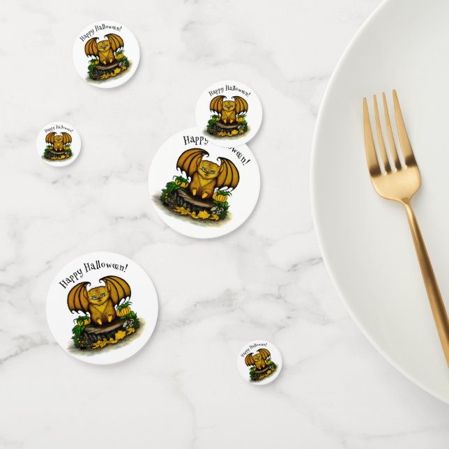  Cute Halloween Bat Confetti (Group)