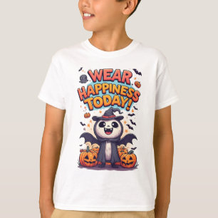 Cute Halloween Bat Costume Pumpkins 🦇 T-Shirt