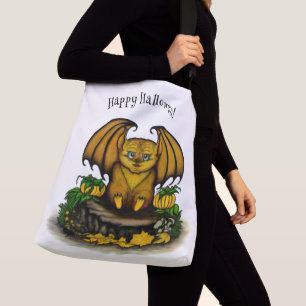 Cute Halloween Bat Crossbody Bag