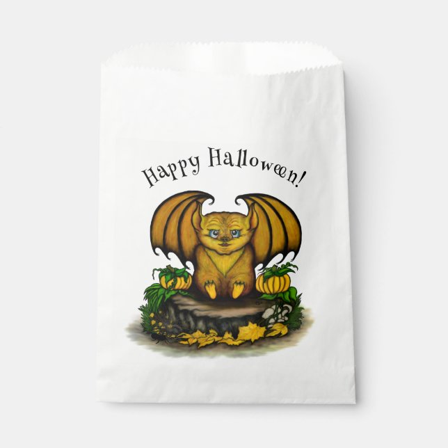  Cute Halloween Bat Favour Bags (Front)