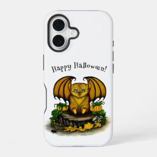  Cute Halloween Bat iPhone 16 Case