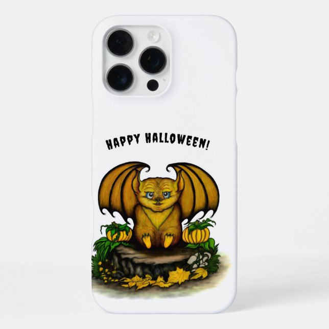 Cute Halloween Bat iPhone Case (Back)