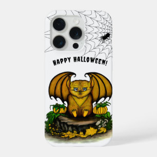 Cute Halloween Bat iPhone 15 Pro Case