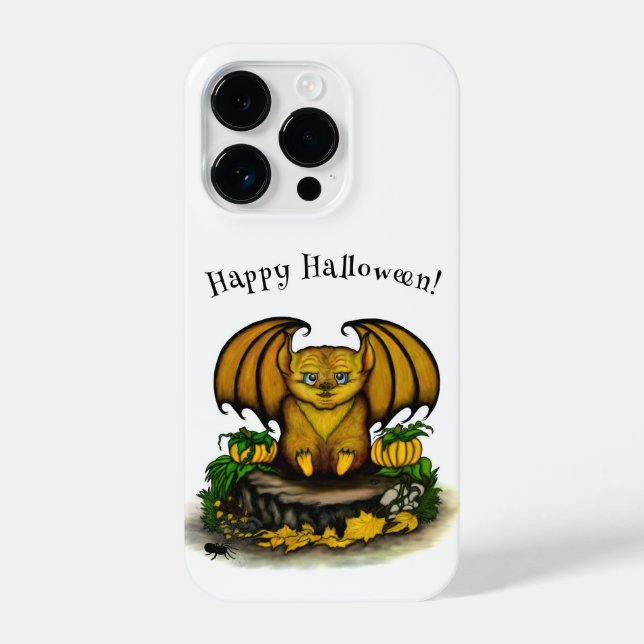  Cute Halloween Bat iPhone Case (Back)