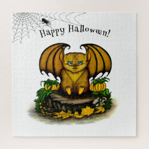  Cute Halloween Bat Jigsaw Puzzle