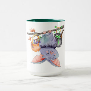 Cute Halloween Bat Mug