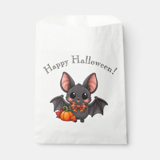 Cute Halloween Bat Party Favor Bags