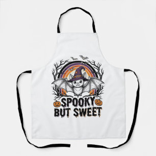 Cute Halloween Bat Vintage Engraving Spooky Shirt  Apron