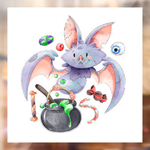 Cute Halloween Bat Window Cling