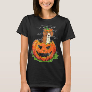 Cute Halloween Beagle Dog Pumpkin Jack O Lantern K T-Shirt