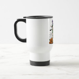 Cute Halloween Bearded Dragons Stack Travel Mug