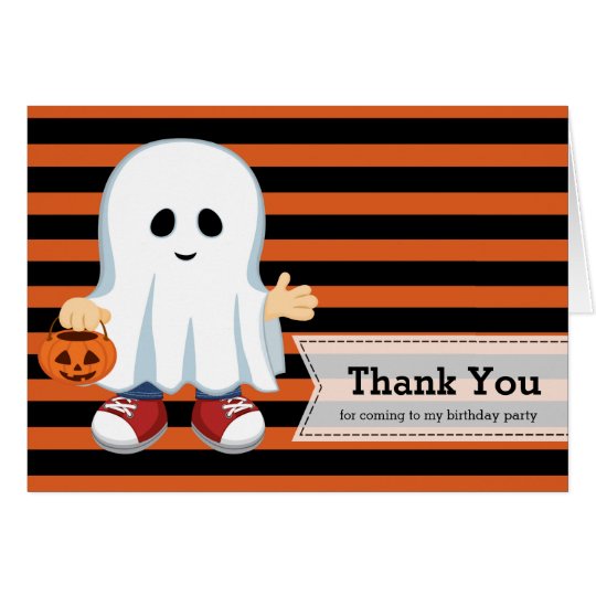 Cute Halloween birthday Card