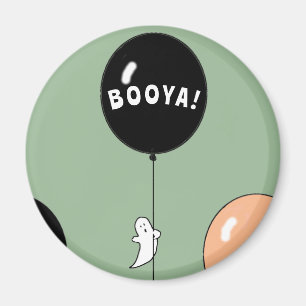 Cute Halloween Birthday Ghost Magnet