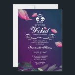Cute Halloween Birthday Invitation – Pink & Black<br><div class="desc">Celebrate a spooktacular Sweet 16 with this pink Halloween birthday party invitation! Designed with a trendy pink and black colour palette, this invite is perfect for teens who want a costume party that’s more cute than creepy — and totally on theme for October. Featuring playful Halloween icons and bold typography,...</div>