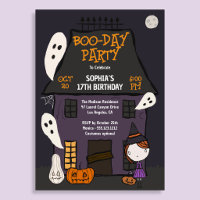 Cute Halloween Birthday Party Haunted House